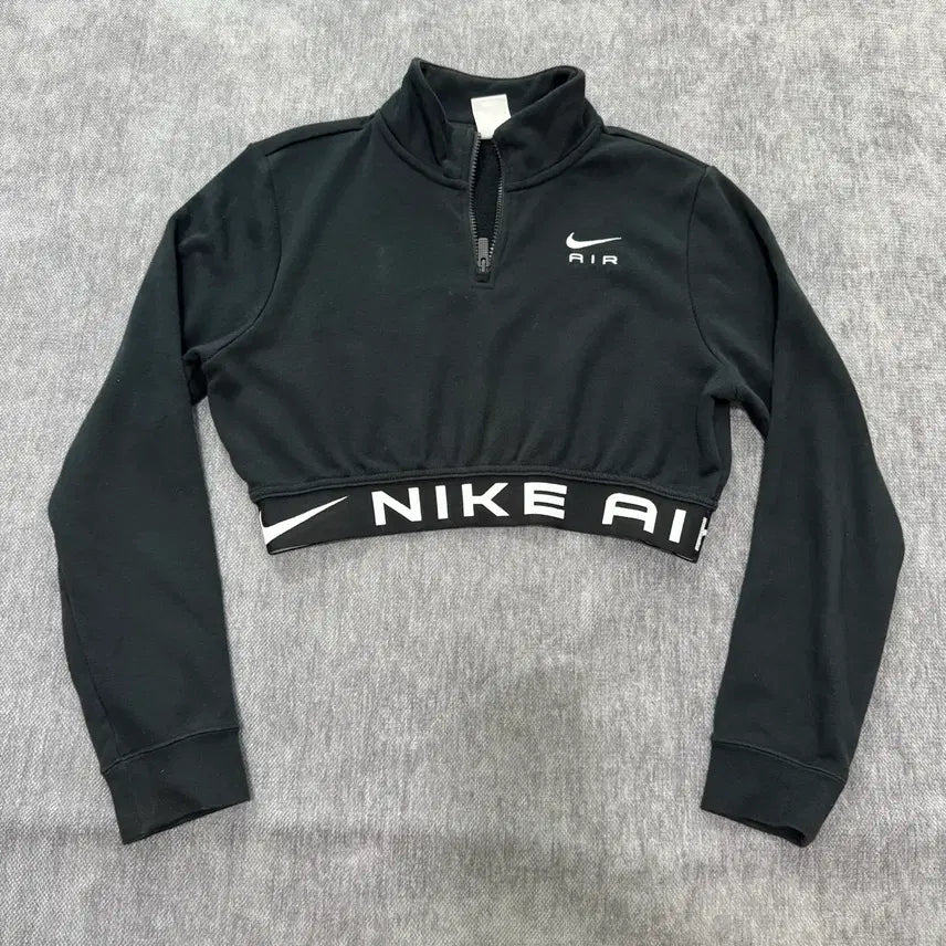 [BUNJANG] Nike Air Crop Half Zip Sweatshirt M / M 나이키 에어 크롭 반집업