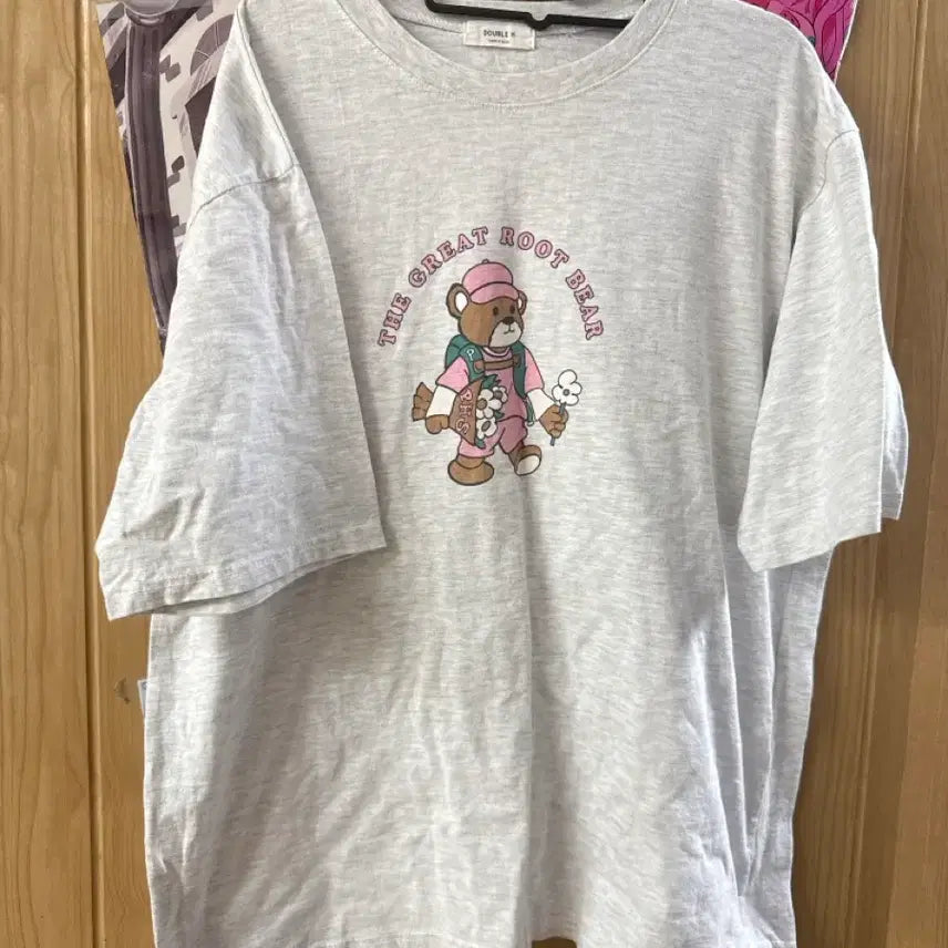 [BUNJANG] Bear Boxy T-Shirt / 곰돌 박시티