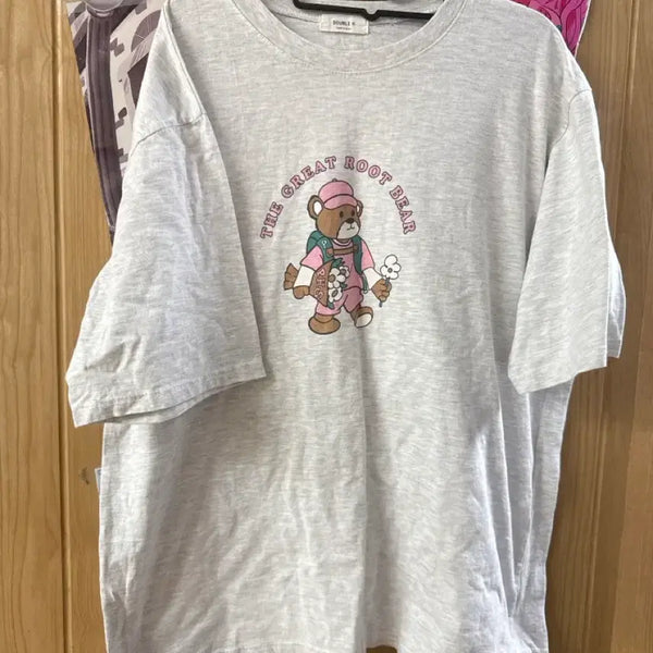 [BUNJANG] Bear Boxy T-Shirt / 곰돌 박시티
