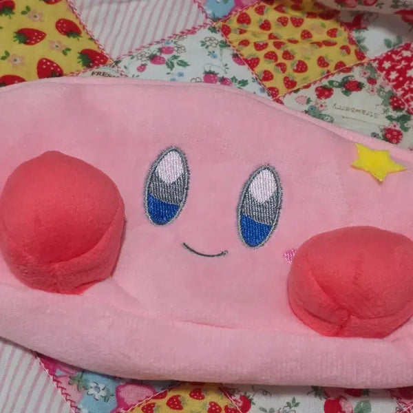 [BUNJANG] Kirby Pencil Case Pouch Pink / [새상품] 별의 커비 필통 핑크 파우치