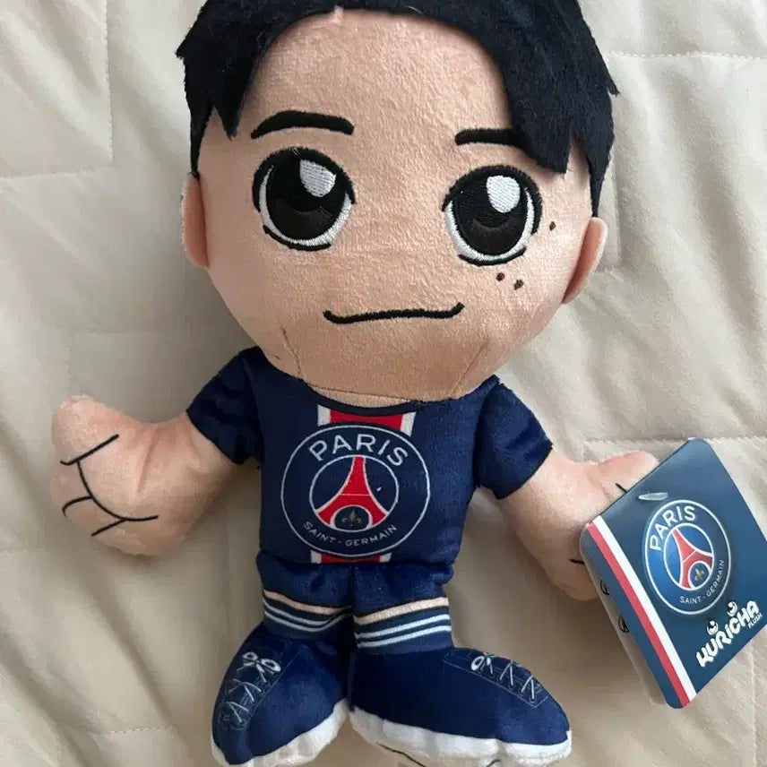 [BUNJANG] Lee Kang-in PSG Uniform Plush Toy / 이강인 PSG 인형