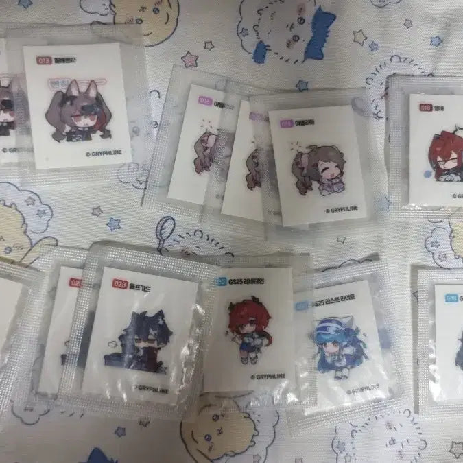 [BUNJANG] Endfield Mini Sticker Collection / 엔드필드 띠부씰 사진에 있는것과 40번 교환 및 구매