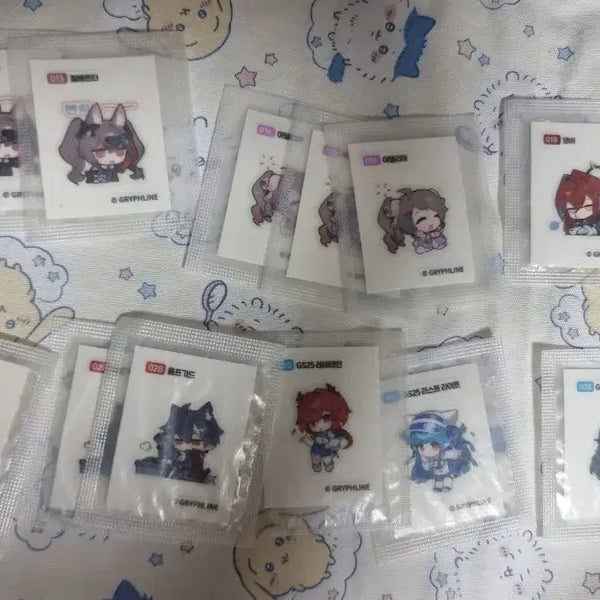 [BUNJANG] Endfield Mini Sticker Collection / 엔드필드 띠부씰 사진에 있는것과 40번 교환 및 구매