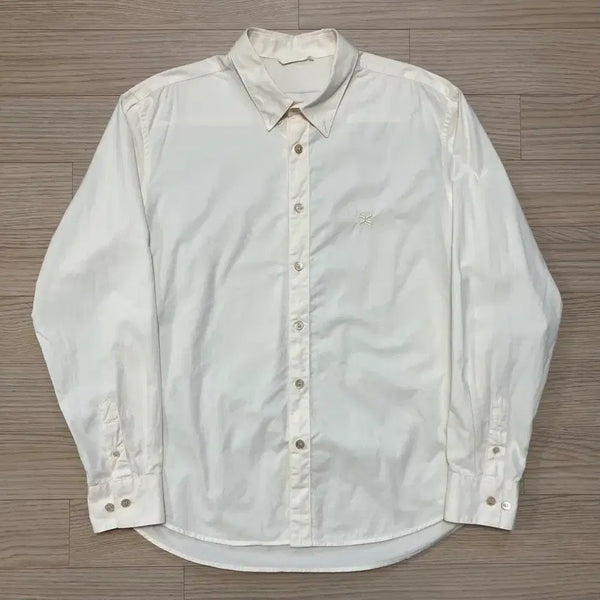 [BUNJANG] Satur Cotton Shirt Cream L / [Satur] 세터 코튼 셔츠 크림 L