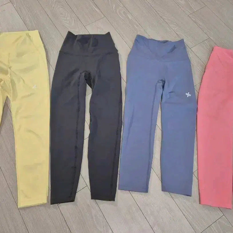 [BUNJANG] Athleisure Leggings (Yellow/Gray/Blue/Pink) / 애슬레저 레깅스 모음 (옐로우/그레이/블루/핑크)