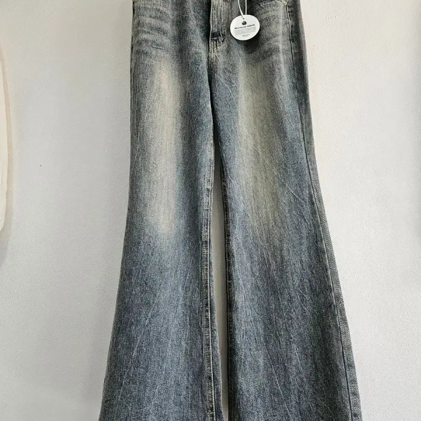 [BUNJANG] Washed Bootcut Denim Pants / 워싱 부츠컷 데님 팬츠