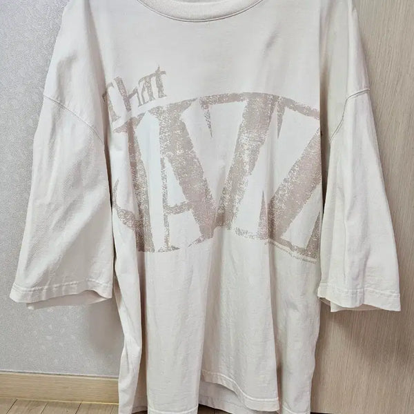 [BUNJANG] Solid Homme 25 Season Jazz Short Sleeve T-Shirt (Size 52) / 솔리드옴므 25시즌 재즈 반팔 (52사이즈)