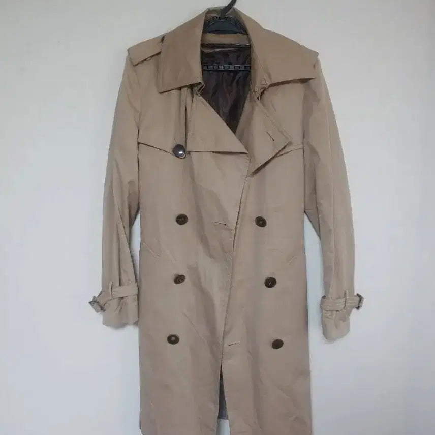 [BUNJANG] Wooyoungmi Beige Trench Coat Size 46 / 우영미 트렌치코트 베이지 46