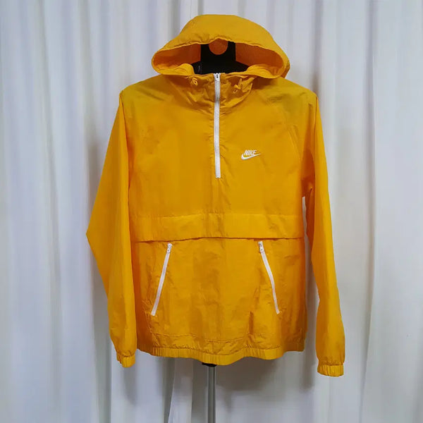 [BUNJANG] Nike Men's Anorak Hooded Half-Zip T-Shirt Yellow / 나이키 남성 아노락 후드 반집업 티셔츠 옐로우 100-105추천 오일장