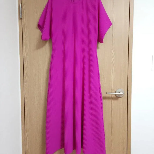 [BUNJANG] COS Pleated A-Line Long Dress / COS 코스) 플리츠 원피스