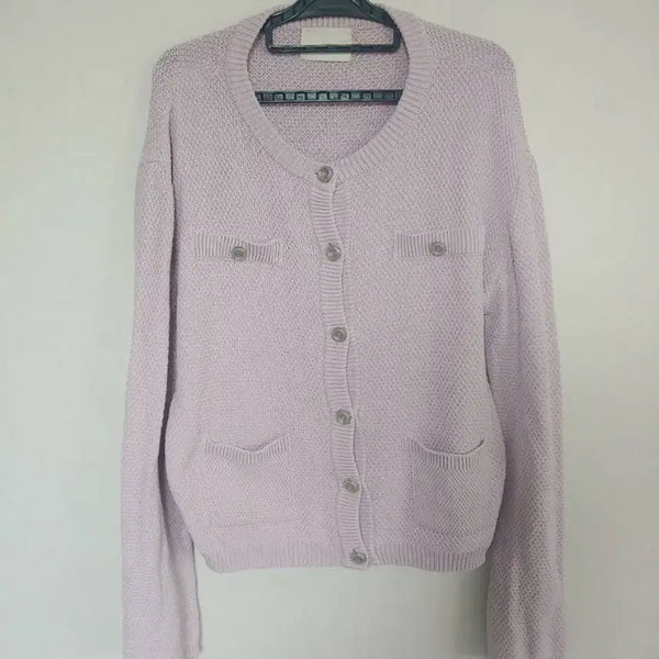 [BUNJANG] ORR Lavender Cardigan / ORR 오르 라벤더 가디건