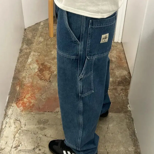[BUNJANG] Stussy Denim Work Pants Blue / [38사이즈]스투시 stussy 데님 워크 팬츠 블루