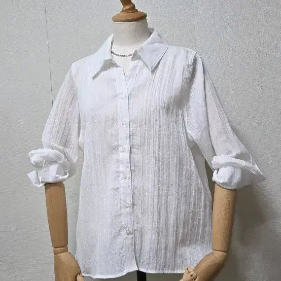 [BUNJANG] Deplus Cotton Shirt / 뎁플러스 면 셔츠