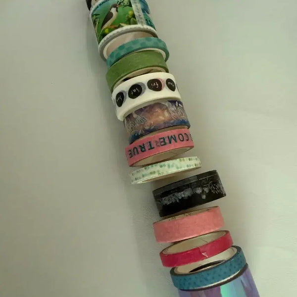 [BUNJANG] Decorative Masking Tape Set (15 Pieces) / 마테 마스킹테이프 다꾸 15개 일괄 판매 처분