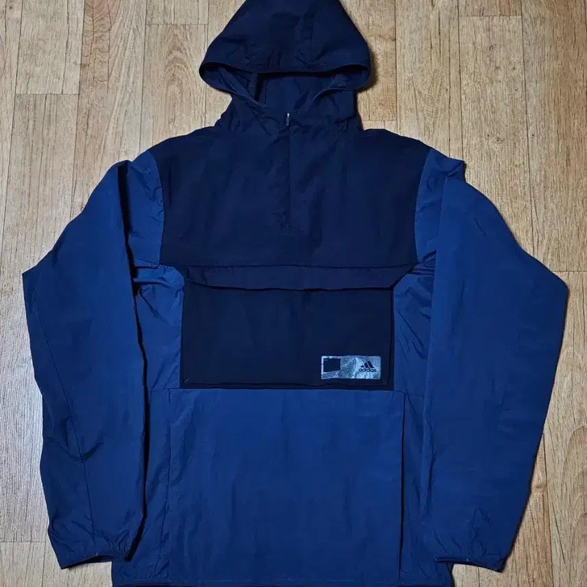 [BUNJANG] Adidas Lightweight Waterproof Hooded Anorak Jacket Size 95 / 새옷수준정품)아디다스 얇은 바스락 우븐 방수 아이스 쿨링 후드 아노락95