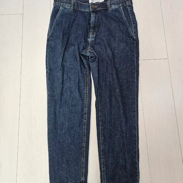 [BUNJANG] Ziozia Tapered Fit Denim Pants Size 32 / 지오지아 테이퍼드핏 데님 32