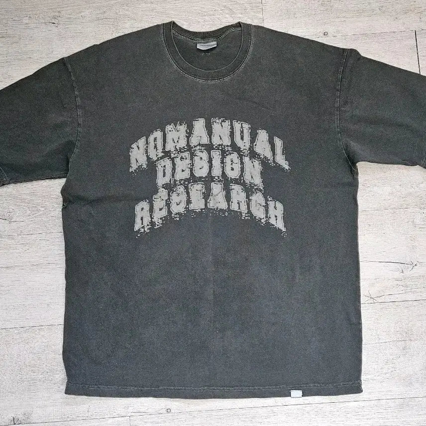 [BUNJANG] Nomaterial Vintage Washed T-Shirt XL / 노매뉴얼 빈티지 워싱 티셔츠 XL