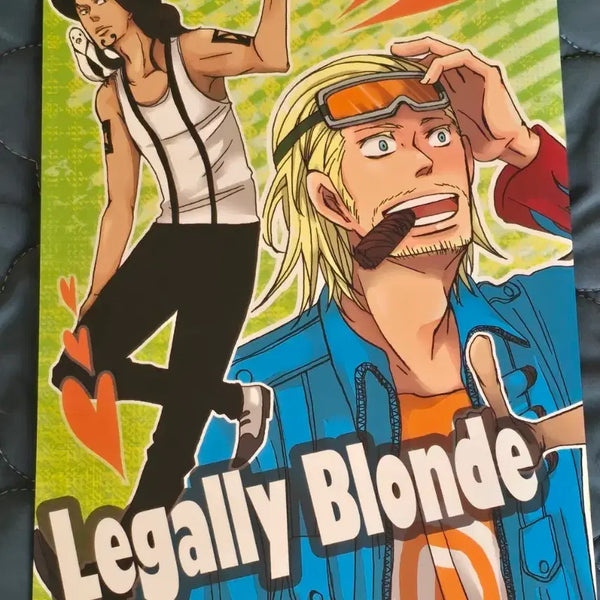 [BUNJANG] One Piece Rob Lucci x Paulie Gag Doujinshi 'Legally Blonde' (All Ages) / 원피스 루치x파울리 개그 전연령가 동인지 Legally Blonde