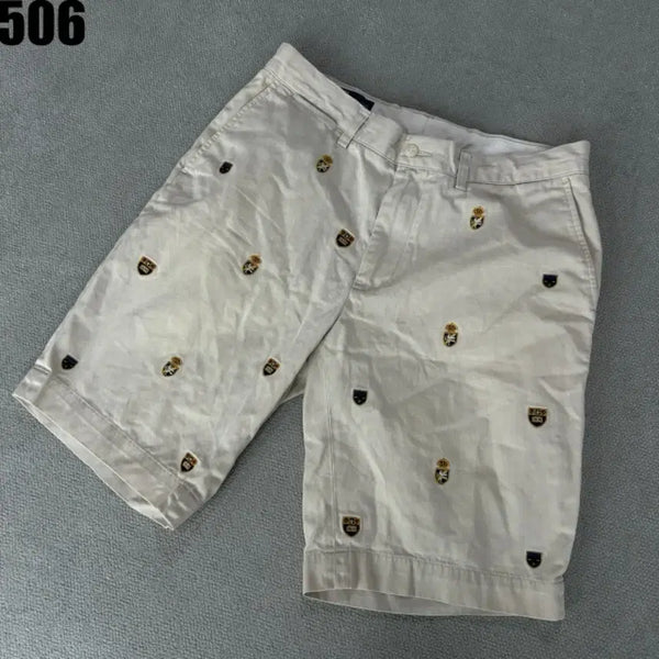 [BUNJANG] Polo Ralph Lauren Emblem Pattern Shorts 32 / 폴로 랄프로렌 엠블럼 패턴 반바지 32