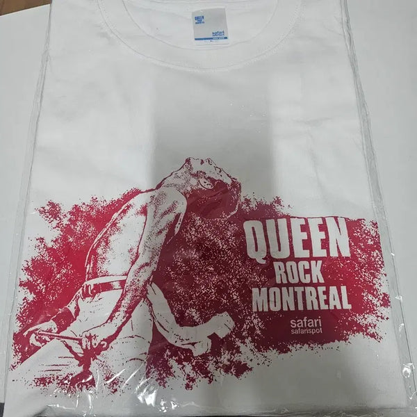 [BUNJANG] Queen Rock Montreal Concert T-Shirt (L Size) / 퀸 락 몬트리올 굿즈 티셔츠 (L사이즈)