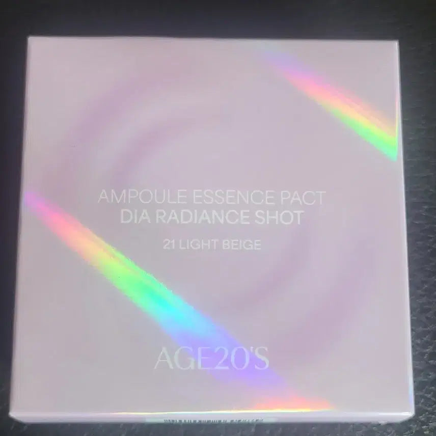[BUNJANG] Age 20's Pact (21) & Shining Diamond Lip Balm Set / (새상품)에이지투웨니스 팩트본품21호& 샤이닝 다이아몬드 립밤2종 일괄