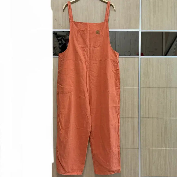 [BUNJANG] Linen Overalls / 린넨 오버롤, 멜빵바지 판매합니다