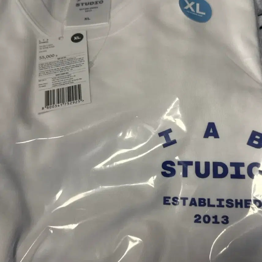 [BUNJANG] IAB Studio White T-Shirt XL / Iab 스튜디오 흰색 반팔티 XL