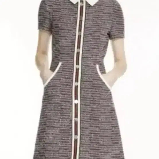 [BUNJANG] Maje Jacquard Tweed Dress / 마쥬 자카드 트위드 원피스