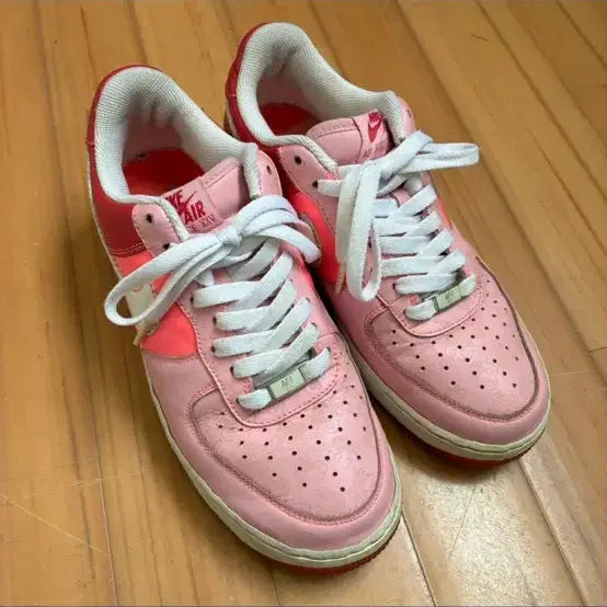 [BUNJANG] Nike Air Force 1 Pink Limited Edition Sneakers / 나이키 에어포스1 핑크 한정판