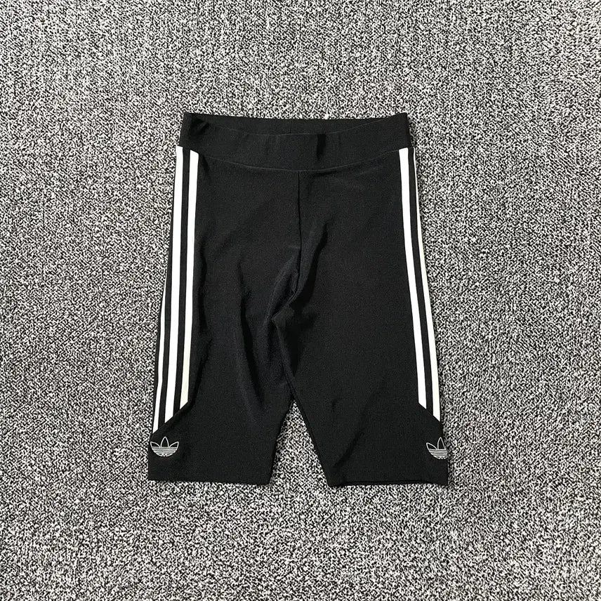 [BUNJANG] Adidas 3-Stripes Trefoil Logo Sweat Shorts / 빈티지9. 아디다스 3-스트라이프 트레포일 로고 스웻팬츠 반바지 숏팬츠