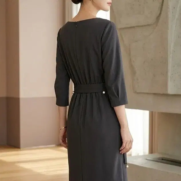[BUNJANG] Rinn Banding Waist Dress / [55]린 허리 밴딩 원피스