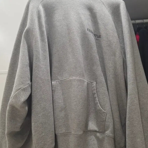 [BUNJANG] Fear of God Essentials Core Collection Pullover Hoodie Oatmeal XXL / 에센셜 코어 컬렉션 풀오버 후드 헤더 오트밀 xxl