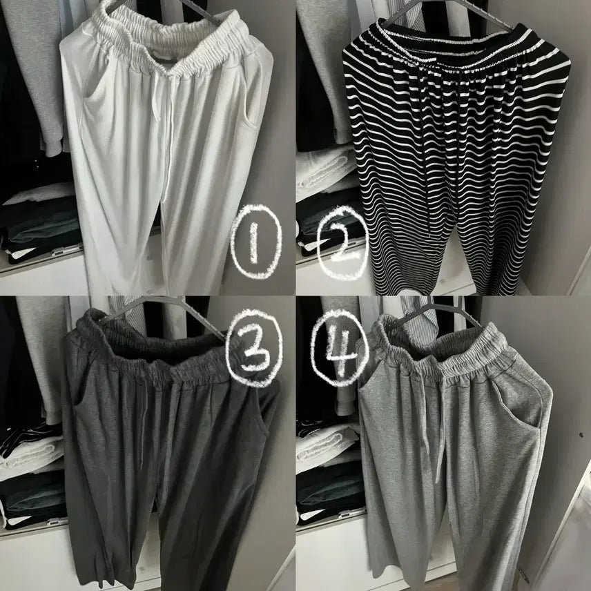 [BUNJANG] Summer Light Weight Banding Training Pants / 여름 찰랑 밴딩 트레이닝 바지 (가격 제시 받음)
