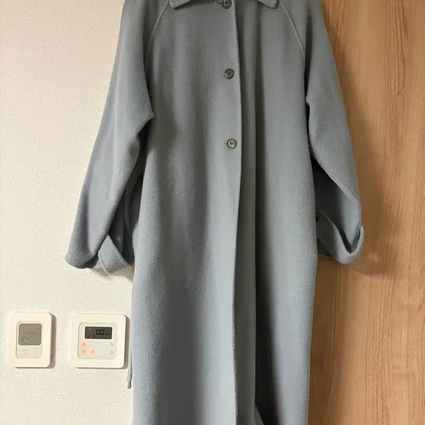 [BUNJANG] Sonyeo Recipe Light Blue Coat / 소녀레시피 코트 (소라)
