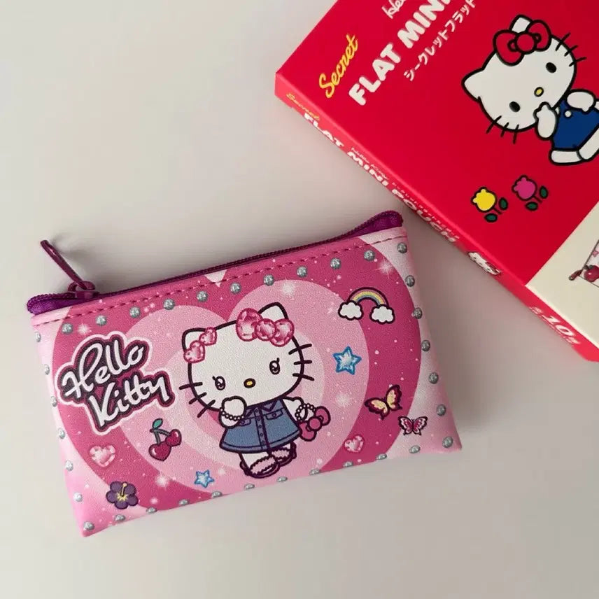 [BUNJANG] Hello Kitty Flat Mini Pouch Y2K Style / 키티 플랫 미니 파우치 Y2K