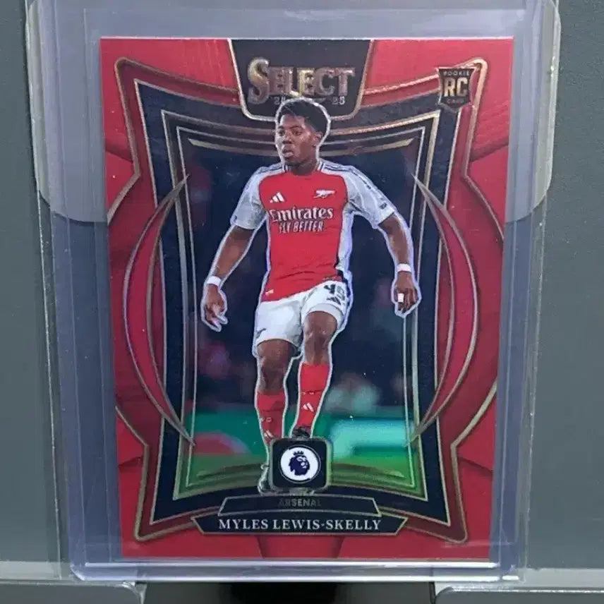 [BUNJANG] Panini Select Arsenal Lewis S�kell�li Rookie Red Refractor Soccer Card / [루키] 루이스 스켈리 아스날 파니니 셀렉트 축구 카드 판매