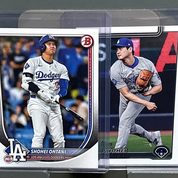 [BUNJANG] Shohei Ohtani Los Angeles Dodgers Topps Baseball Card Bundle Set / [일괄] 오타니 쇼헤이 la다저스 탑스 베이스 야구 카드 판매