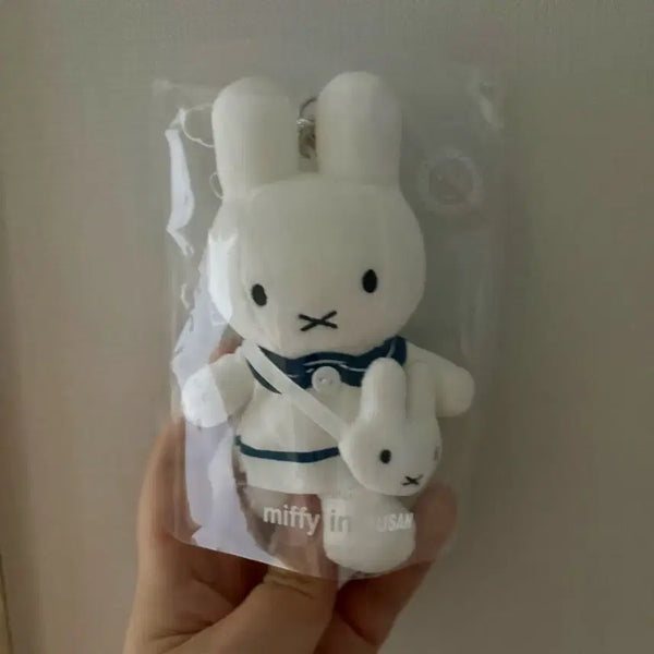 [BUNJANG] Miffy Cafe Busan Sailor Miffy Edition Doll Keychain New / 미피카페 부산 세일러미피 에디션 인형키링 새제품