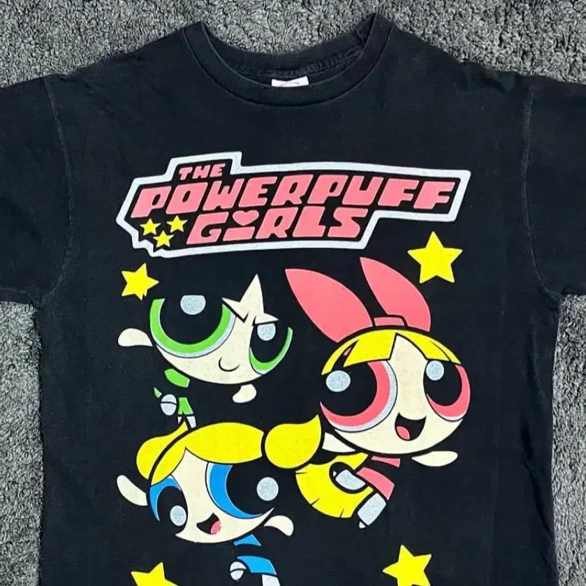 [BUNJANG] Vintage Powerpuff Girls T-Shirt XL / (rep) 빈티지 파워퍼프걸 티셔츠