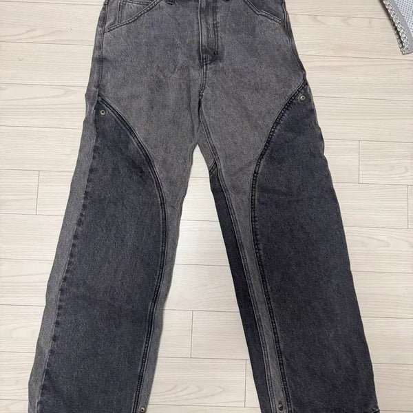[BUNJANG] Andersson Bell Constellar Panel Wide Jeans / 앤더슨벨 콘스타르트 패널 와이드진 21FW / S사이즈