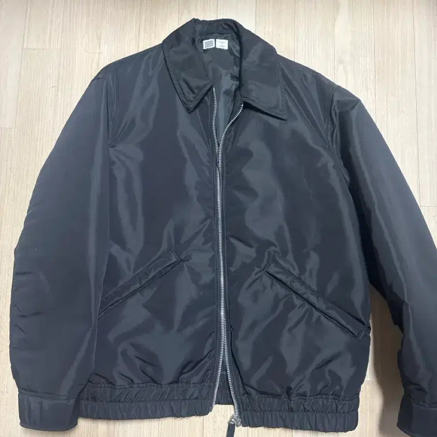 [BUNJANG] Uniqlo Black Blouson Jacket M / 유니클로 블랙 블루종 자켓 M