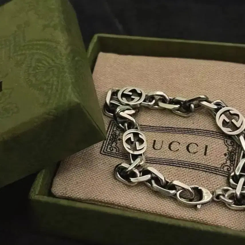[BUNJANG] Gucci Silver Bracelet Size 18 / 구찌 실버 팔찌