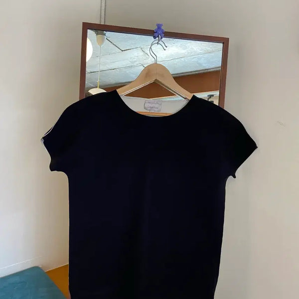 [BUNJANG] Calvin Klein Black Short Sleeve T-Shirt / 캘빈클라인 블랙 반팔 티셔츠