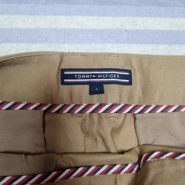 [BUNJANG] Tommy Hilfiger A-Line Beige Skirt / 타미힐피거 베이지 스커트