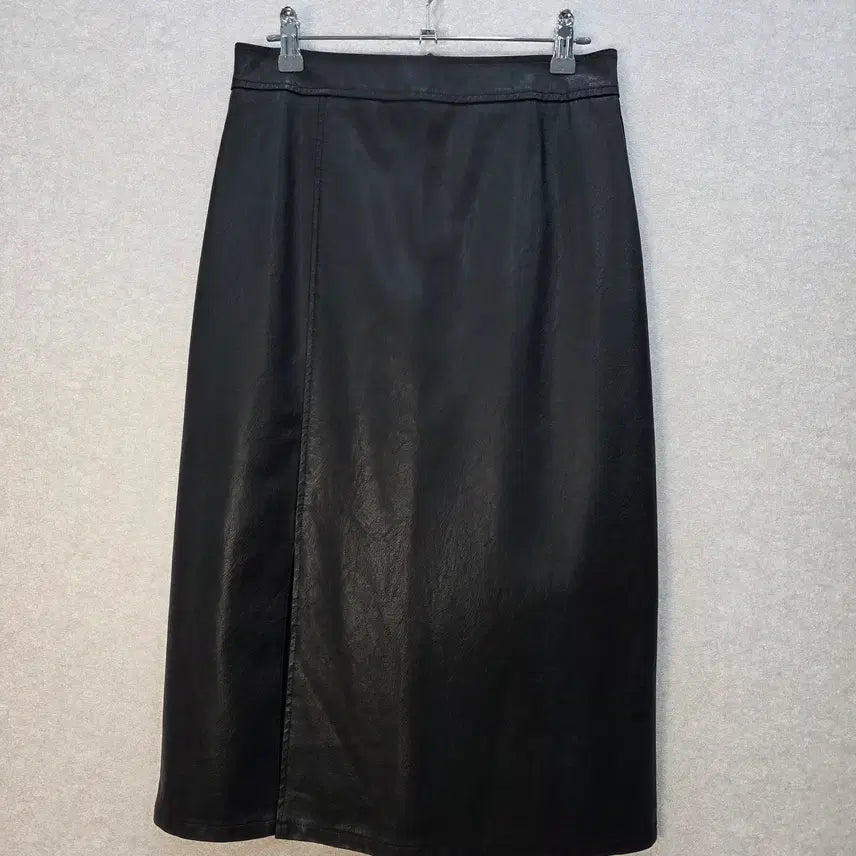 [BUNJANG] TOPTEN Leather Long Skirt / TOPTEN 레더 스커트