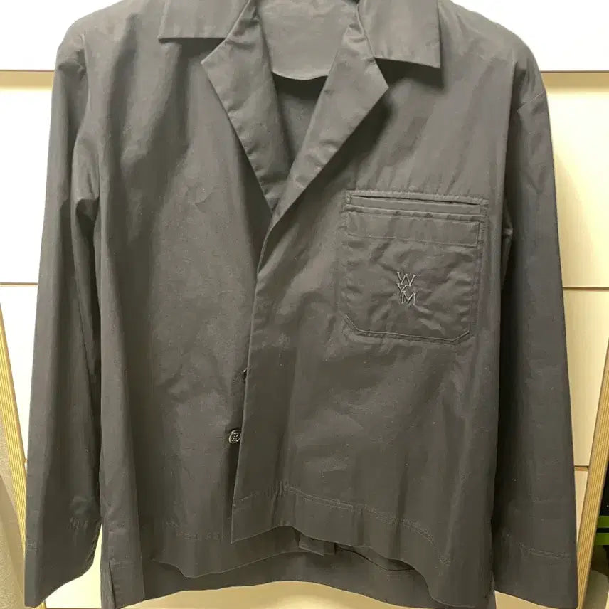 [BUNJANG] Wooyoungmi 20FW Asymmetrical Shirt Jacket Sample / 우영미 우영미 20fw 샘플 비대칭 셔츠자켓
