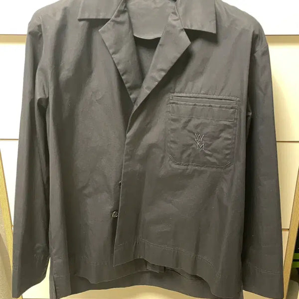[BUNJANG] Wooyoungmi 20FW Asymmetrical Shirt Jacket Sample / 우영미 우영미 20fw 샘플 비대칭 셔츠자켓