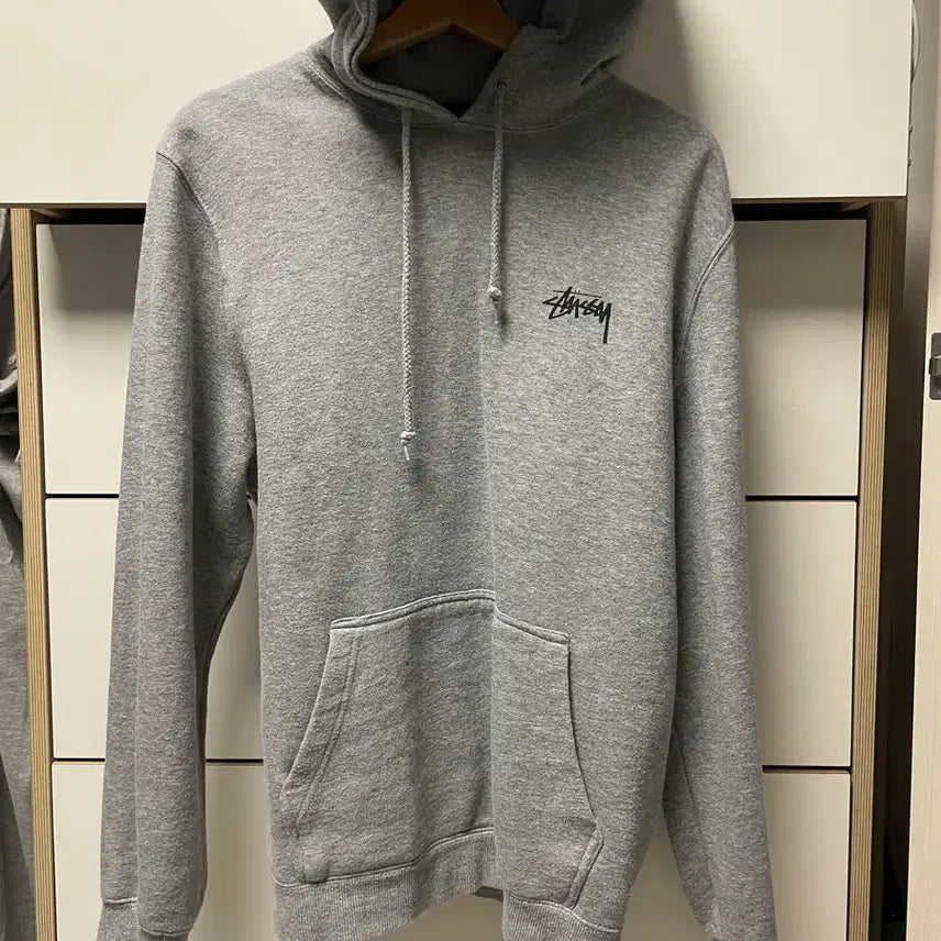 [BUNJANG] Stussy Grey Hoodie - Size L / 스투시 후디 여성용 L사이즈 빈티샵에서 구매