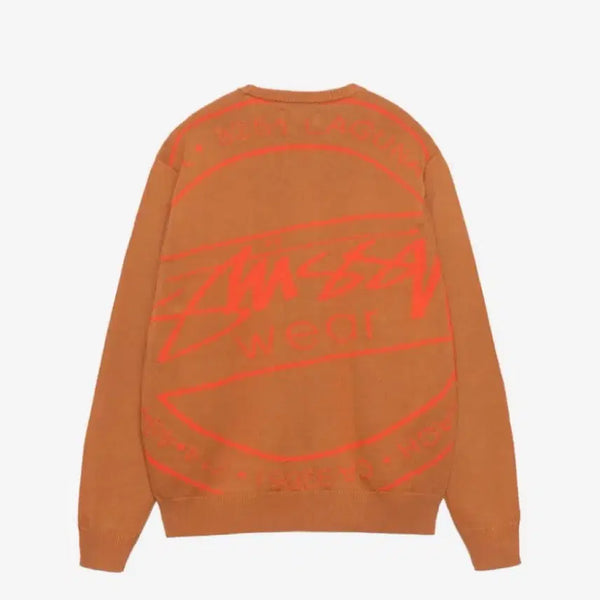 [BUNJANG] Stussy Laguna Icon Sweater Tan XL / [XL] 스투시 라구나 아이콘 스웨터 탄 미개봉