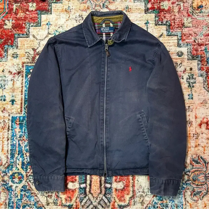 [BUNJANG] Polo Ralph Lauren 90s Barracuda Swing Jacket / [XL] 90s 폴로 랄프로렌 바라쿠다 스윙자켓 하드페이딩